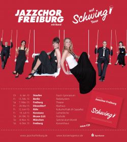 Anzeige zur „Schwing”-Tournee 2015
