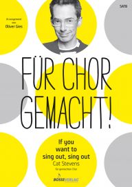 Umschlag „If you want to sing out, sing out” SATB