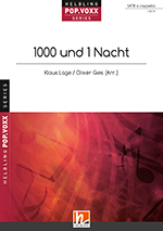 Umschlag „1000 und 1 Nacht“ SATB
