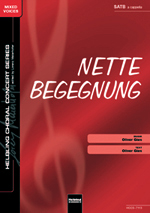 Umschlag „Nette Begegnung” SATB