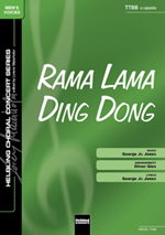 Umschlag „Rama Lama Ding Dong“ TTBB